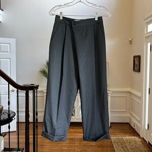We-ar4 pin stripe virgin wool pants XS